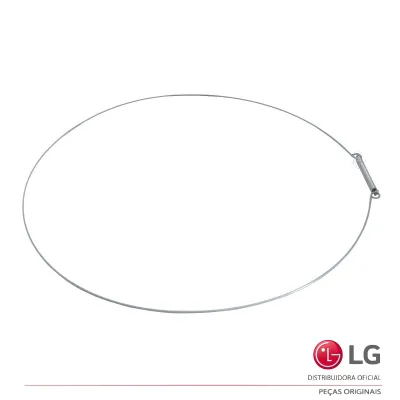 ANEL FIXAÇÃO ABRAÇADEIRA FRONTAL LAVADORA LG WD-1485AD WD-C1485AD WD10WP6 4861EN3004K 4861EN3004B