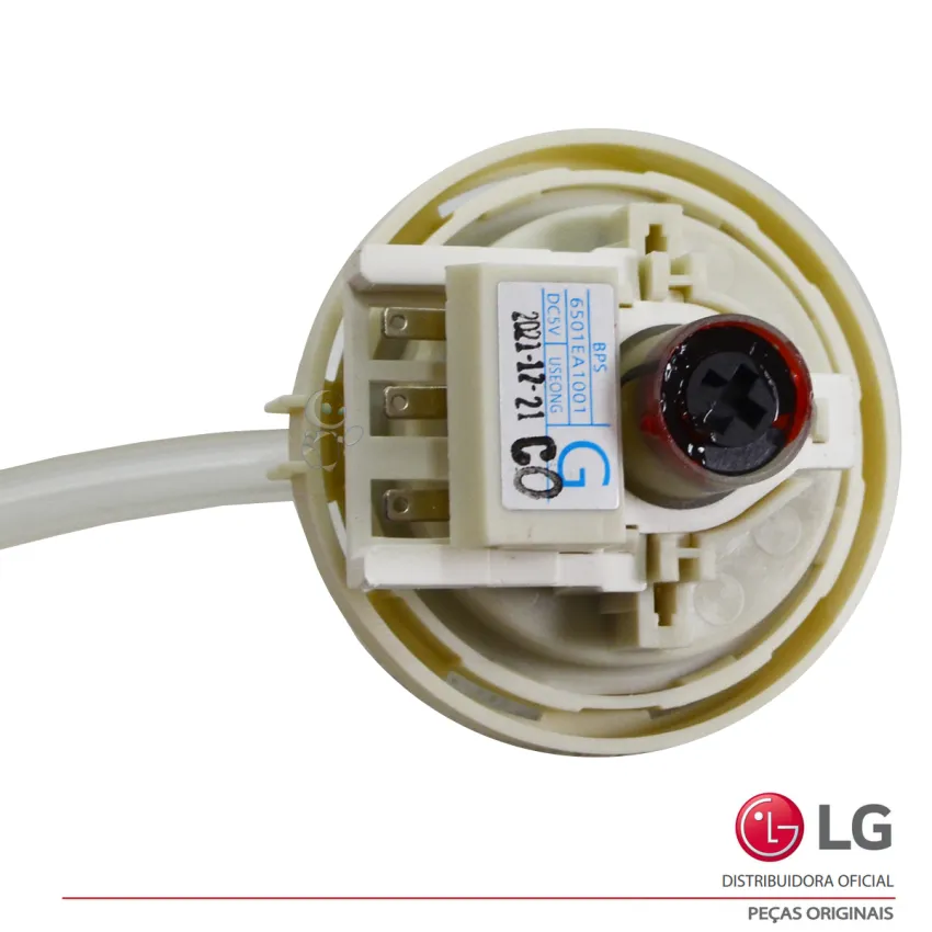 PRESSOSTATO LG LAVA E SECA T1209 WT-H8006 6501EA1001G - ORIGINAL