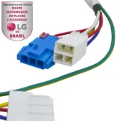 CABO DE REDE ELÉTRICA LG LAVA E SECA WD-13436RD WD1316AD7 WD13436RN WD1873RDS WM4070HVA 6877ER1016F