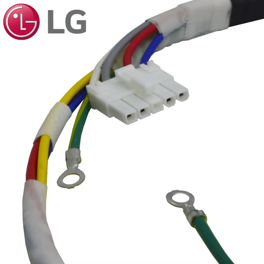 CABO DE REDE ELÉTRICA LG LAVA E SECA WD-13436RD WD1316AD7 WD13436RN WD1873RDS WM4070HVA 6877ER1016F