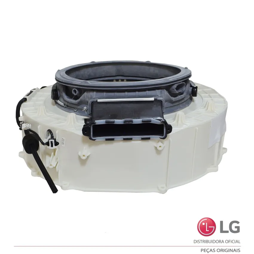 TAMBOR FRONTAL DO CESTO COMPLETO LAVA E SECA LG CV9011EC4 CV9011EC4A ACQ90597903 | ORIGINAL