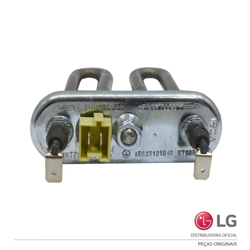 RESISTENCIA DE AQUECIMENTO COM TERMISTOR LAVA E SECA LG WD17SV2S6BA F0L2CRV2T RW8TF2PG AEG33121520 AEG33121540
