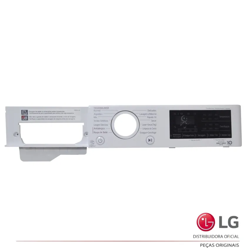 GABINETE PAINEL FRONTAL LG LAVA E SECA CV3011WG4A AGL30002463 - ORIGINAL