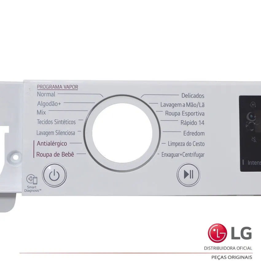 GABINETE PAINEL FRONTAL LG LAVA E SECA FV3011WG4 AGL30002469 - ORIGINAL