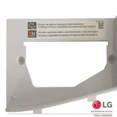 GABINETE PAINEL FRONTAL LG LAVA E SECA AGL74176041 WD11WP6 WD1412RTB - ORIGINAL
