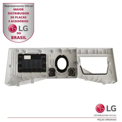 GABINETE PAINEL FRONTAL LG LAVA E SECA AGL74176041 WD11WP6 WD1412RTB - ORIGINAL