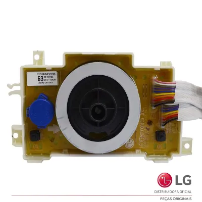 PLACA DO DISPLAY / INTERFACE LAVA E SECA LG CV5010TS4 CV5010WG4 CV5011TS4 CV5011WG4 EBR33119163 EBR87419853 EBR35661106