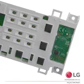 PLACA DO DISPLAY / INTERFACE LAVA E SECA LG CV5010TS4 CV5010WG4 CV5011TS4 CV5011WG4 EBR33119163 EBR87419853 EBR35661106