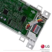 PLACA DO DISPLAY / INTERFACE LAVA E SECA LG CV5010TS4 CV5010WG4 CV5011TS4 CV5011WG4 EBR33119163 EBR87419853 EBR35661106