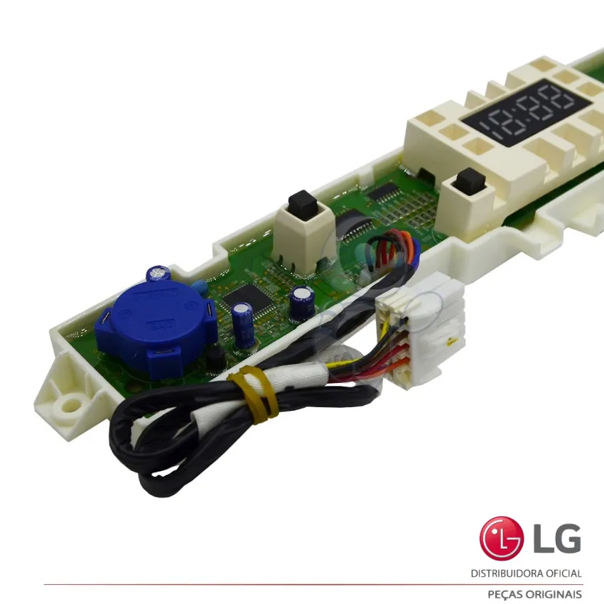 PLACA DISPLAY LAVADORA LG WD100CV F70E1UDNK1 EBR77924206 NOVA | ORIGINAL