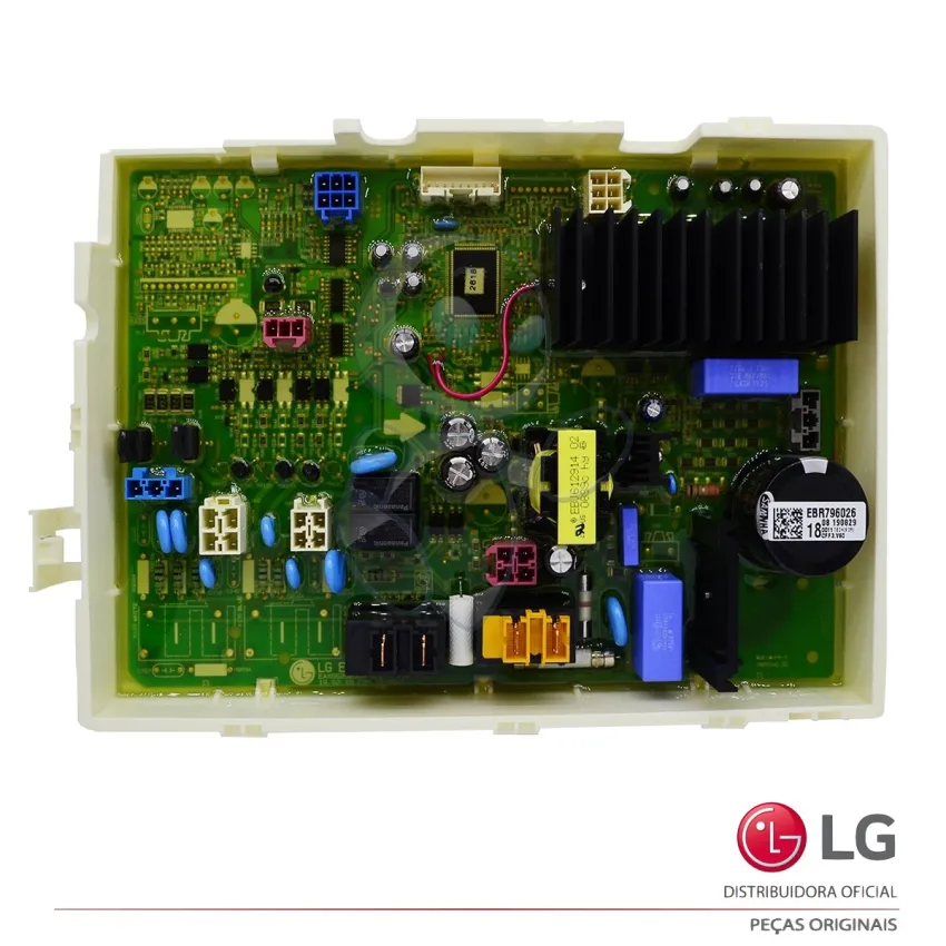 PLACA PRINCIPAL LAVADORA LG WM17VVS6A F0K2CYK5T EBR79602618 EAX66202506 | NOVA