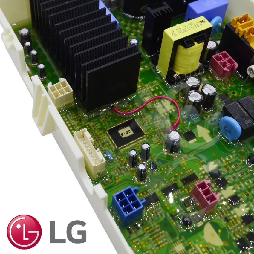 PLACA PRINCIPAL LAVADORA LG WM17VVS6A F0K2CYK5T EBR79602618 EAX66202506 | NOVA