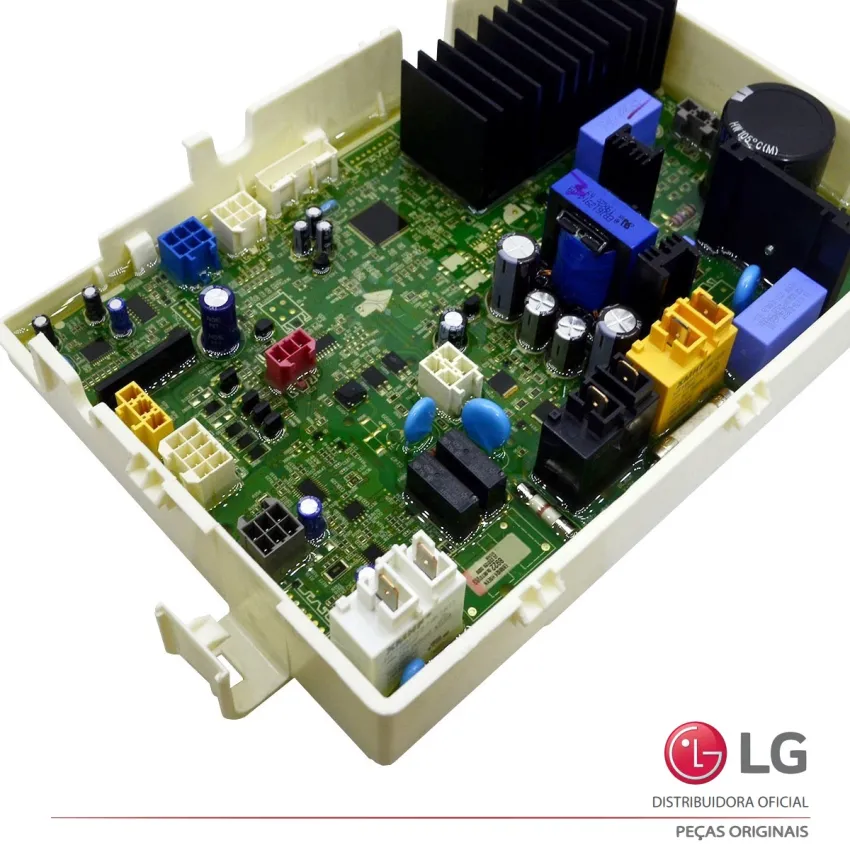 PLACA PRINCIPAL POTÊNCIA LAVA E SECA LG 220V WD17BV2S6BA WD17SV2S6BA EBR86268922 EAX68264103 | ORIGINAL