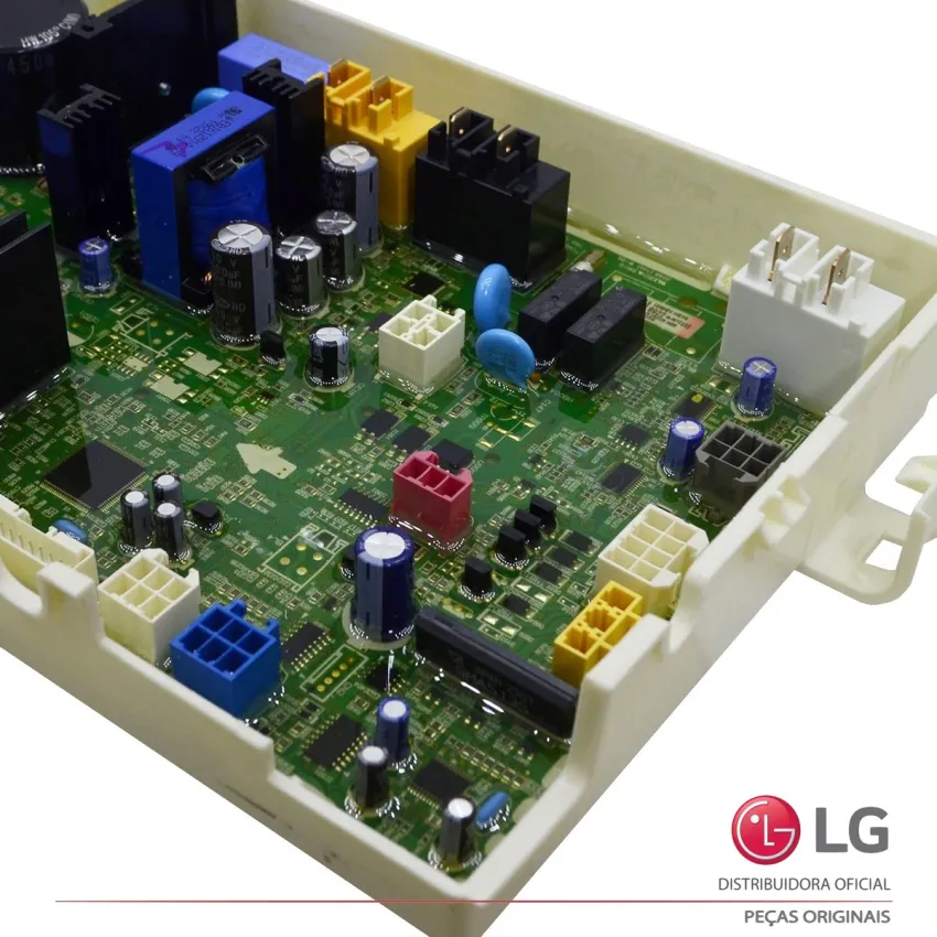 PLACA PRINCIPAL POTÊNCIA LAVA E SECA LG 220V WD17BV2S6BA WD17SV2S6BA EBR86268922 EAX68264103 | ORIGINAL