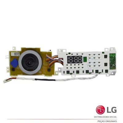 PLACA INTERFACE / DISPLAY LAVA E SECA LG FV5011WG4 FV5011WG4A EBR33119166 EBR87419873 | ORIGINAL