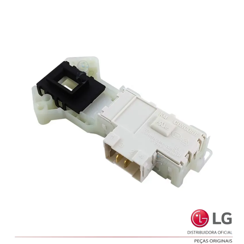 TRAVA DA PORTA LAVA E SECA LG 127/220V WD1496ADP WD1496ADPA WD9WE6 WD9WE6A WD-12320RD 6601EN1003D