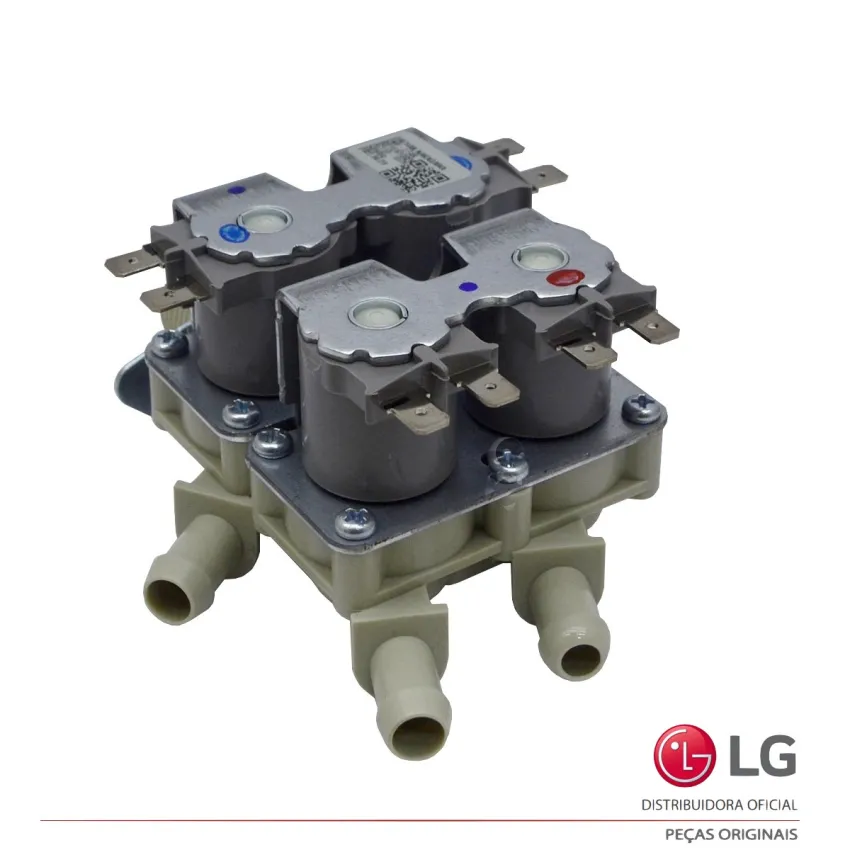 VALVULA DE 4 VIAS LG LAVA E SECA 127V WD17VTS6 5221ER1002K | ORIGINAL