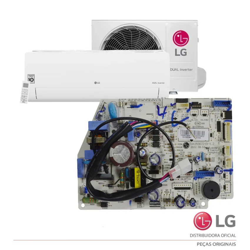 PLACA EVAPORADORA LG DUAL INVERTER S4NQ18KL3AA S4NQ18KL3WB EBR85993107 EBR85607305 EAX35907219 | ORIGINAL