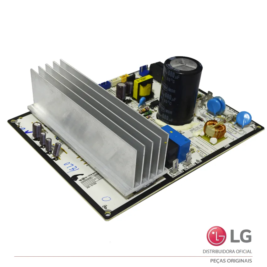 PLACA PRINCIPAL CONDENSADORA LG AR CONDICIONADO S4UQ09AA31A EBR82870731 ABQ76860724 | ORIGINAL