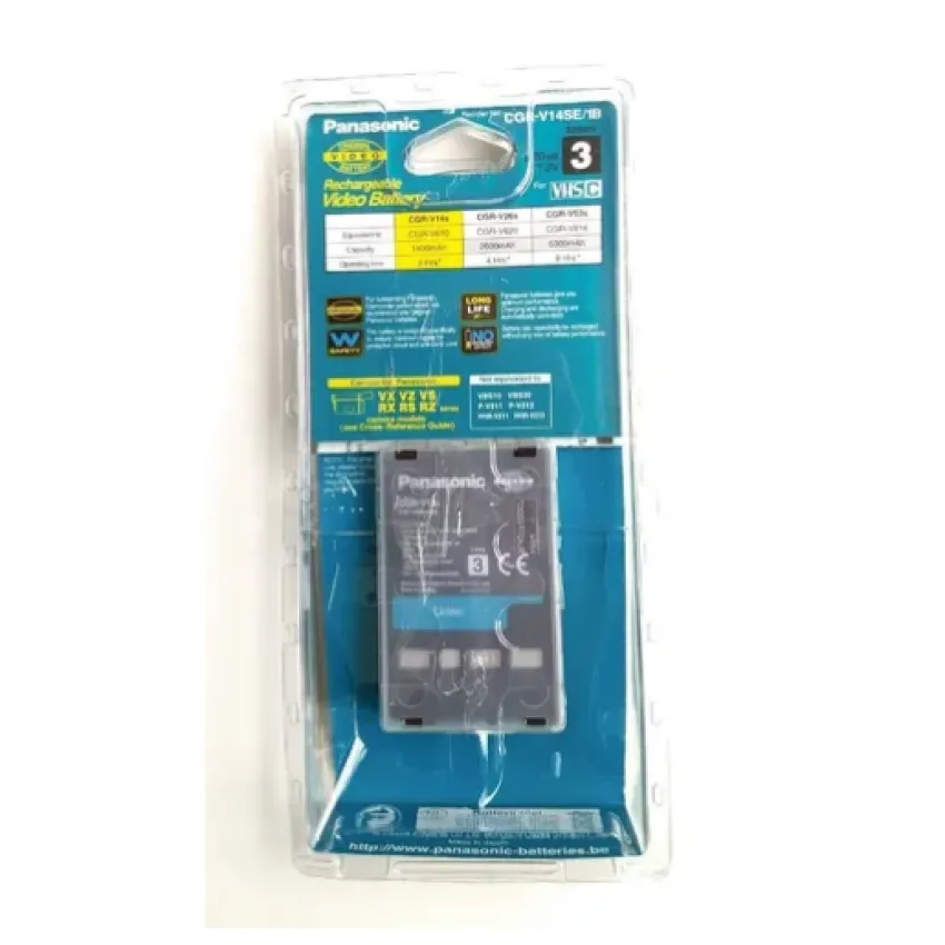 BATERIA PANASONIC CGR-V14S CGRV14S 7.2V 1400MAH NOVA!!!