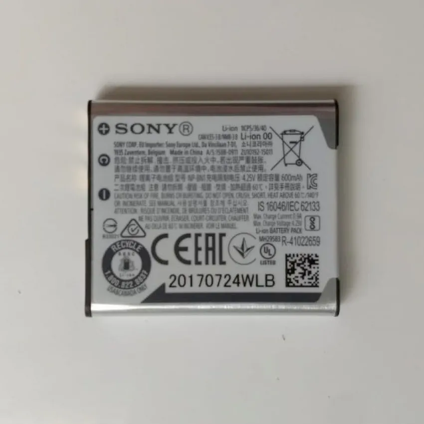 BATERIA RECARREGAVEL SONY N NP-BN1