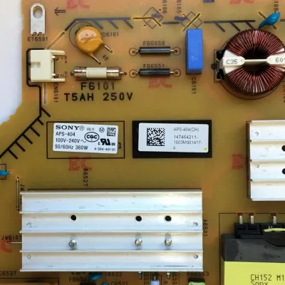 PLACA FONTE SONY APS-404 1-980-885-11 XBR-65X850D XBR-65X855D XBR-65X857D XBR-75X850D XBR-65X850D 1-474-642-11 147464211