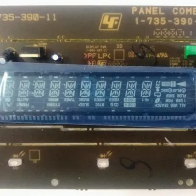 PAINEL FRONTAL SHAKE-X3D PLACA DISPLAY SONY SHAKE-X3D Y8288977A COM DISPLAY 1-735-390-11