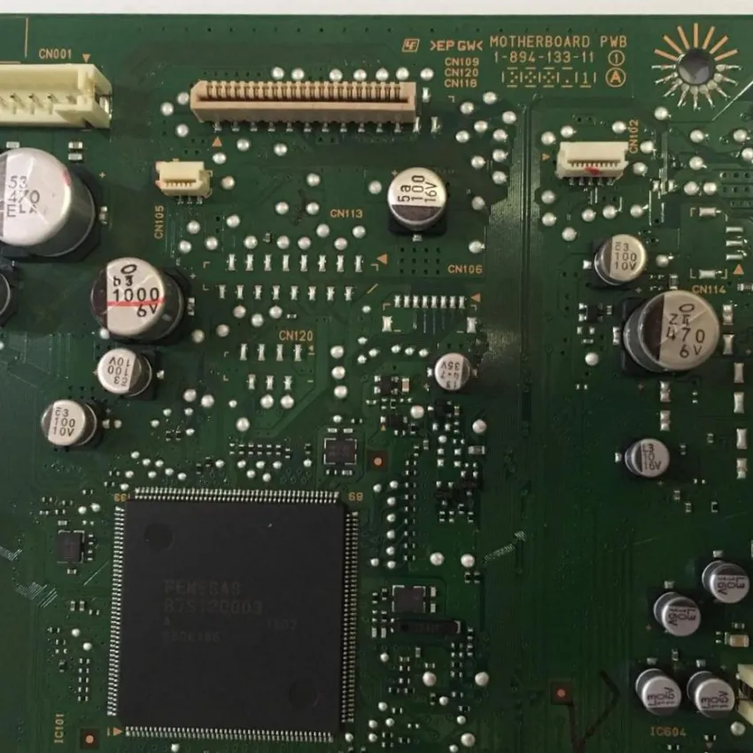 PLACA PRINCIPAL SONY SHAKE-X3D Y8288973A 1-894-133-11 CI M12L64164A AM5890S PCM1808