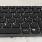 TECLADO PARA NOTEBOOK SONY VAIO SVE15 SVE151D11X SVE15111EBSCOR PRETO 149032611 1-490-326-11 149032611BR