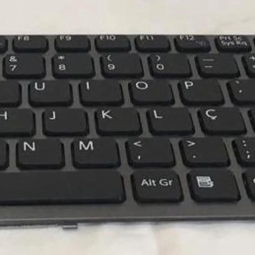 TECLADO PARA NOTEBOOK SONY VAIO SVE15 SVE151D11X SVE15111EBSCOR PRETO 149032611 1-490-326-11 149032611BR