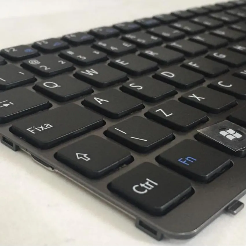 TECLADO PARA NOTEBOOK SONY VAIO SVE15 SVE151D11X SVE15111EBSCOR PRETO 149032611 1-490-326-11 149032611BR