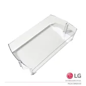 PRATELEIRA INFERIOR DA PORTA DO REFRIGERADOR LG GC-B257SLW2 GC-L257SLP1 GC-X257CSH1 MAN64890001 MAN64890002  | ORIGINAL