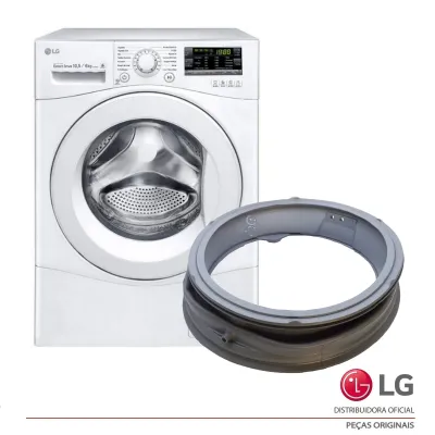 BORRACHA DA PORTA LAVA E SECA LG WD1412RT7B WD1412RT5 MDS38265303 - ORIGINAL