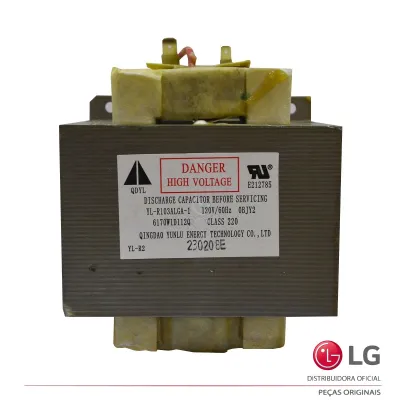 TRANSFORMADOR PARA FORNO MICROONDAS LG MP9488S MP9488SC 120V 13.3A 1.59KVA 6170W1D112H 6170W1D112G
