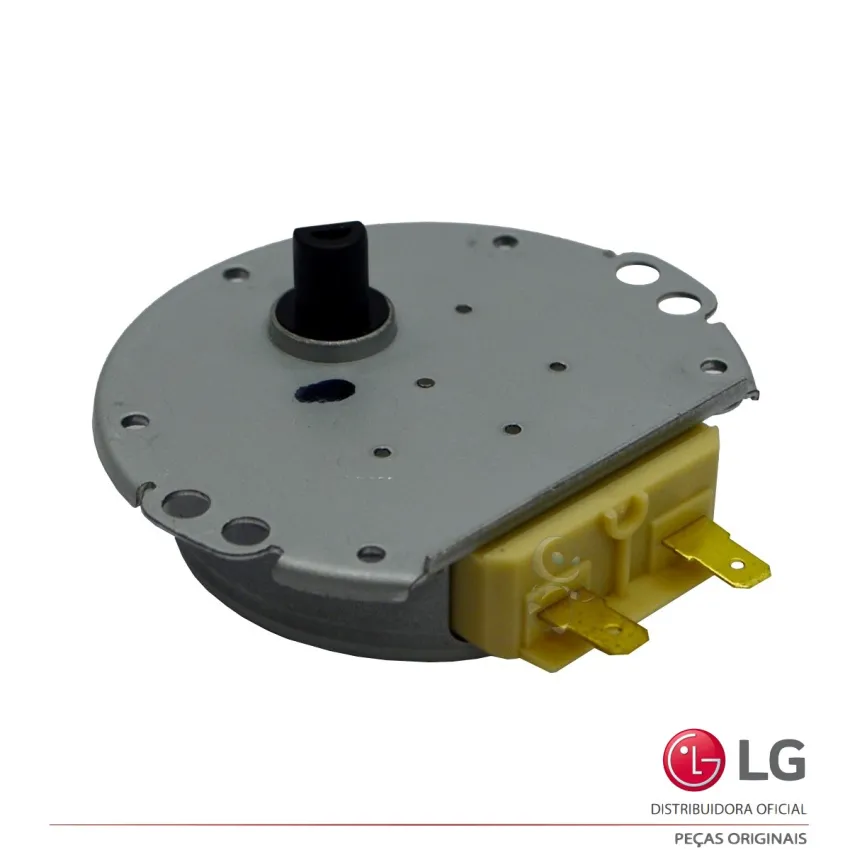MOTOR DO PRATO GIRATÓRIO MICROONDAS LG MC7646U MJ3281BP MJ3284BP MJ3881BC SSM-16HR AC120V 60Hz 6R.P.M 6549W1S013K