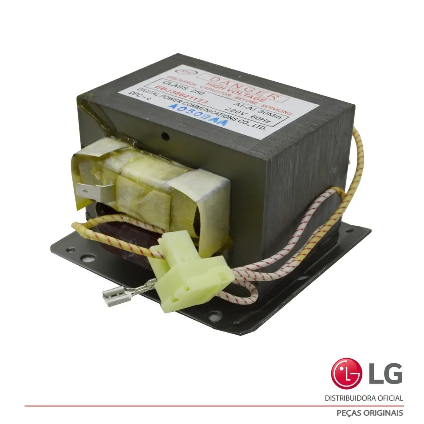 TRANSFORMADOR LG MS3042RA MS3045SA MS3048GA MS3049LA MS3042B MS3046S MS3042G MS3043SAR 220V 60Hz EBJ38621123
