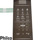 MEMBRANA TECLADO MICROONDAS PHILCO BMO34EB A34PXP94 5010-01165 | NOVA