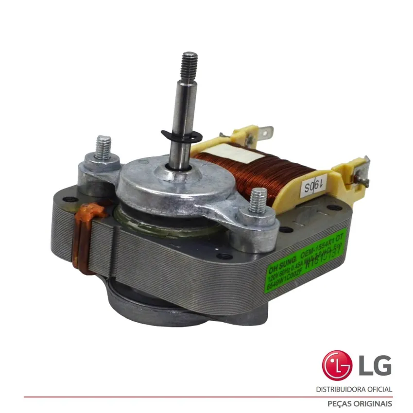 MOTOR MICROONDAS LG MC7646U MJ3281BP MJ3284BP MJ3881BC MJ3967APR 120V 60Hz 0.45A OEM-1554X1 6549W1C002F