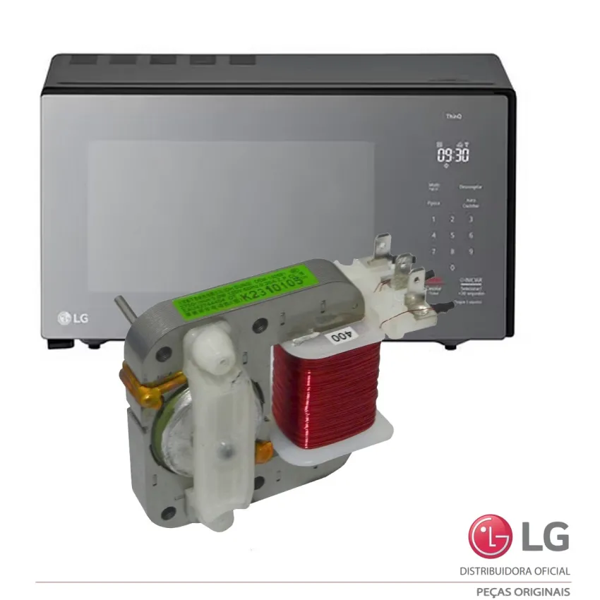 MOTOR DA VENTOINHA DO MICRO-ONDAS LG MH8048AP MS3042G MH7042G - EAU42744404 EAU42744429
