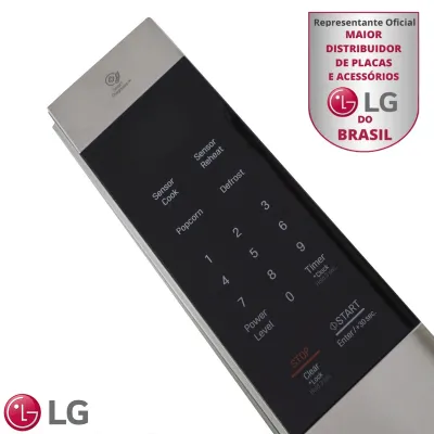 PAINEL DE CONTROLE + PLACA MICROONDAS LG MS2096HSS LSRM2085ST ACM75218717 EBR81816909 EAX66813702