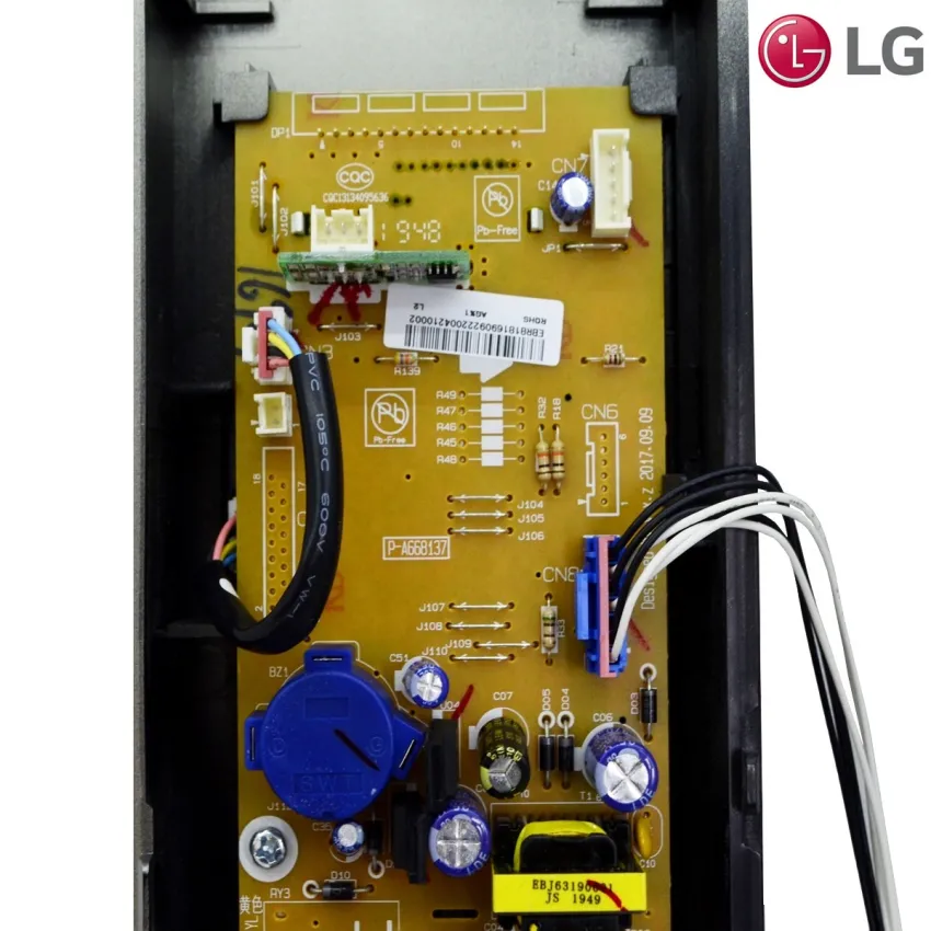 PAINEL DE CONTROLE + PLACA MICROONDAS LG MS2096HSS LSRM2085ST ACM75218717 EBR81816909 EAX66813702