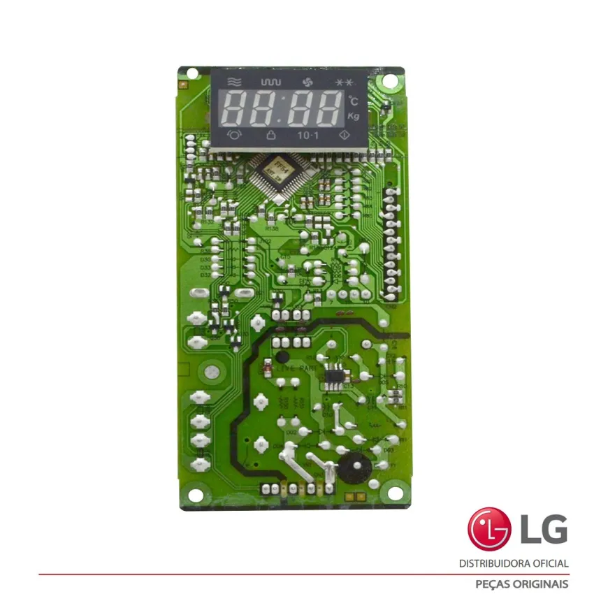 Placa Display Interface Microondas LG Mh7043ra Mh7048g Mh7048ga Mh7058g Mh7058ga EBR75234883