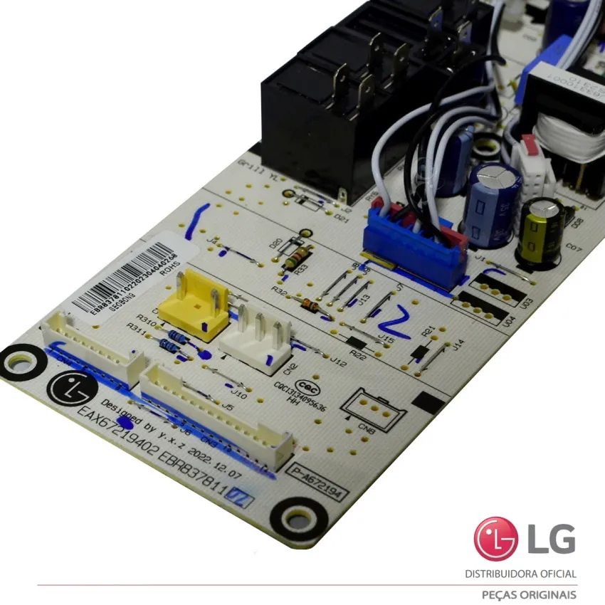 PLACA DO MICROONDAS LG MJ3967APR MJ3967 EBR83781102 EAX67219402 - ORIGINAL