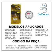 PLACA PRINCIPAL MICROONDAS LG MS3044L MS3045S MS3048G MS3043S EBR75234881 EAX64628702