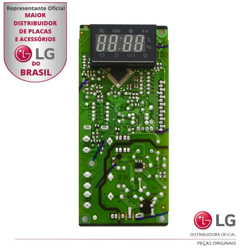 PLACA DISPLAY / INTERFACE MICROONDAS LG MS3057Q MS3057QA MS3097AR MS3097ARA EBR75234897 EAX64628702