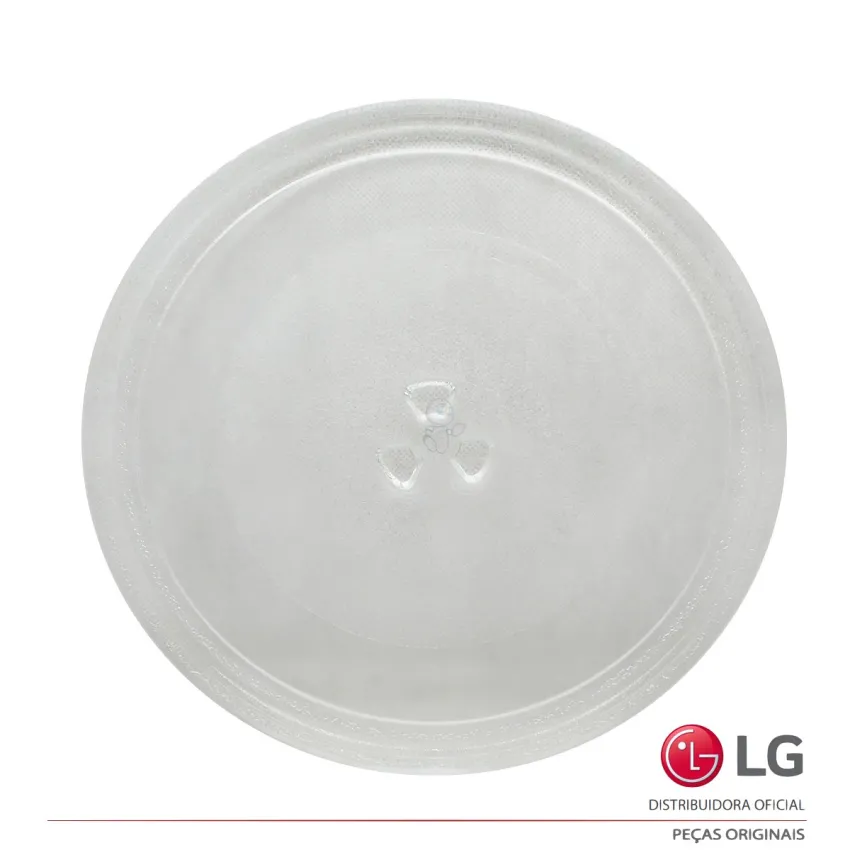 PRATO GIRATÓRIO DE MICROONDAS LG MH6346 MS2346 MS2347 28,5CM 3390W1G012B - ORIGINAL