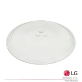 PRATO GIRATÓRIO DE MICROONDAS LG MH6346 MS2346 MS2347 28,5CM 3390W1G012B - ORIGINAL