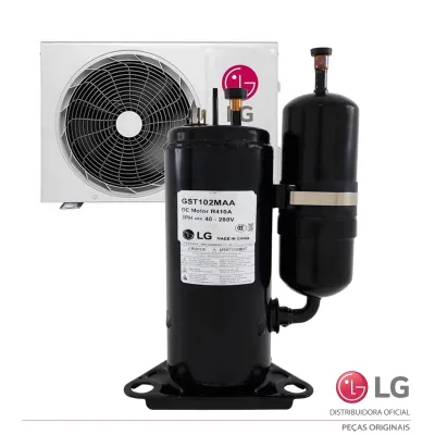 COMPRESSOR ROTATIVO LG AR CONDICIONADO S4UQ09AA31A S4UQ09AA31C S4UQ09WA51C S4UQ09WA5AC TBZ38354301 | ORIGINAL
