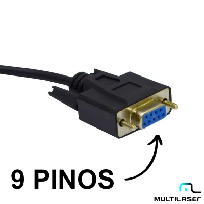 ADAPTADOR PARA ANTENA | SINTONIZADOR MULTILASER LT020 LT24 32 E 43 CONECTOR VGA 9 PINOS | ORIGINAL