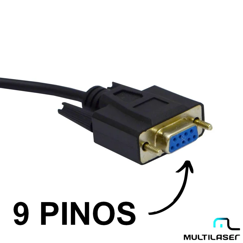 ADAPTADOR PARA ANTENA | SINTONIZADOR MULTILASER LT020 LT24 32 E 43 CONECTOR VGA 9 PINOS | ORIGINAL
